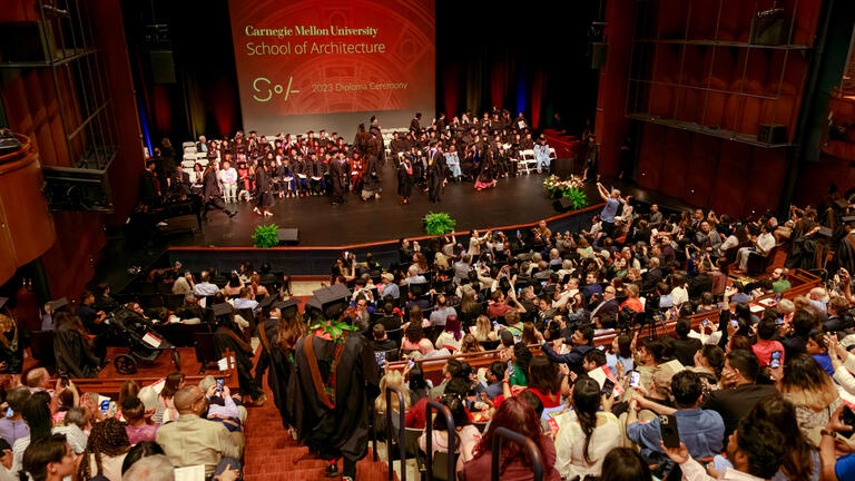 Carnegie Mellon Architecture’s 2023 diploma ceremony